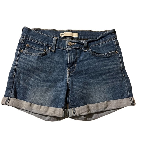 Levi’s cuffed shorts size 25 - Picture 1 of 7